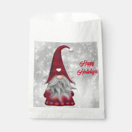 Bolsa De Papel Santa de Navidad      