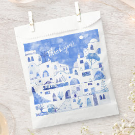 Bolsa De Papel Santorini Oia