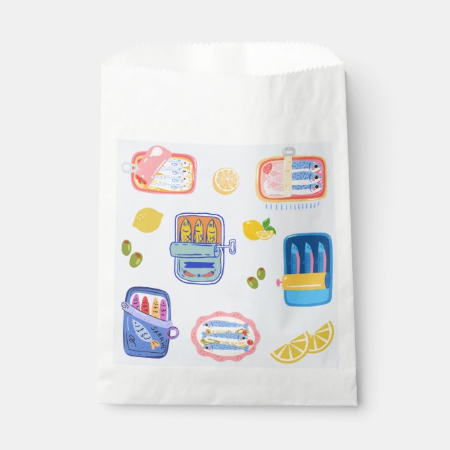 Bolsa De Papel Sardinas y Limones (Anverso)