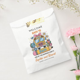 Bolsa De Papel School’s Back Bash! Editable End of Summer Party