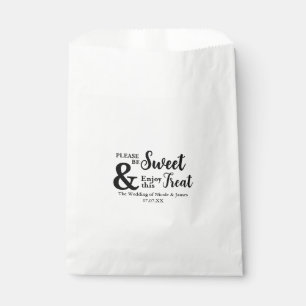 Bolsa De Papel Sé Dulce Disfruta de este Regalo Favor de Boda Chi