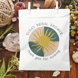 Bolsa De Papel Seaside Soiree SUN Bridal Shower PERSONALIZADO mod