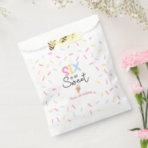 Seis Es Tan Dulce Crema De Hielo Sexta Fiesta De C