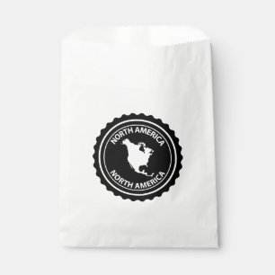 Bolsa De Papel Sello de Norteamérica
