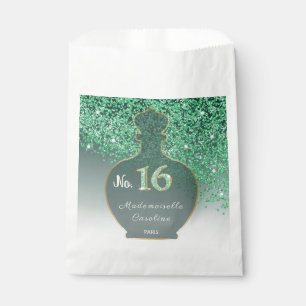 Bolsa De Papel Señorita No16 Fragancia Esmeralda Boutique París