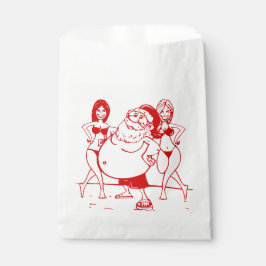 Bolsa De Papel sexi santa claus bikini beach xmas