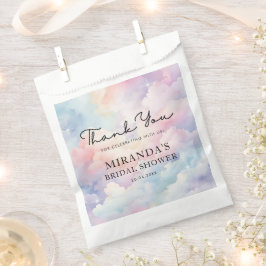 Bolsa De Papel Shes On Cloud Nueve Bridal Shower Gracias