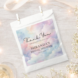 Bolsa De Papel Shes On Cloud Nueve Bridal Shower Gracias