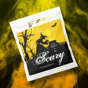 Bolsa De Papel Silhouette Halloween