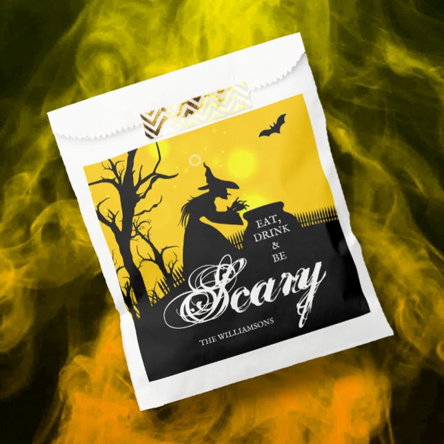 Bolsa De Papel Silhouette Halloween (Subido por el creador)