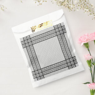 Bolsa De Papel Símbolo de Keffiyeh del patrón de resistencia de P