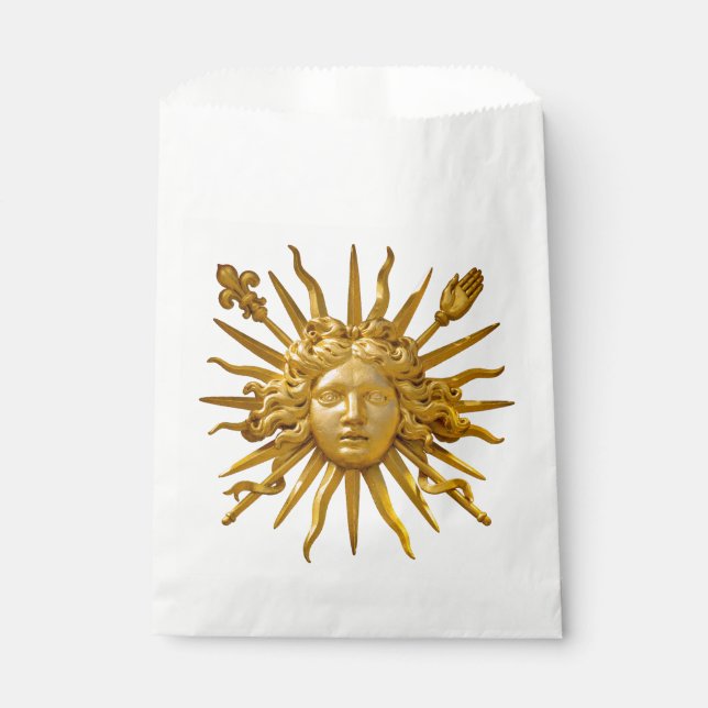 Bolsa De Papel Símbolo de Luis XIV el Rey Sol (Anverso)