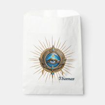 Símbolo del ojo alistador egipcio,