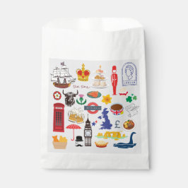 Bolsa De Papel Símbolos británicos del Reino Unido
