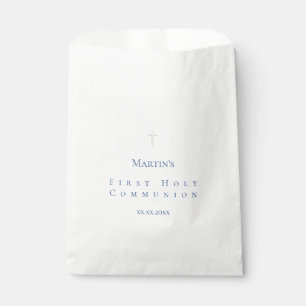 Bolsa De Papel simple clásico Primera comunión sagrada