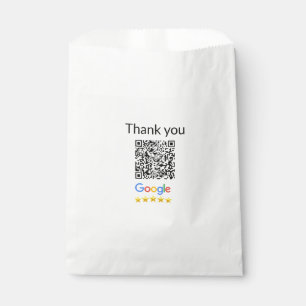 Bolsa De Papel Simple código qr minimalista agregar logo escanear