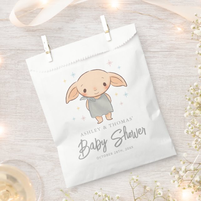 Bolsa De Papel Simple Harry Potter - Dobby Baby Shower (Cortado)