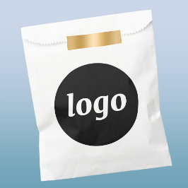 Bolsa De Papel Simple Logo Business Promotional Branding