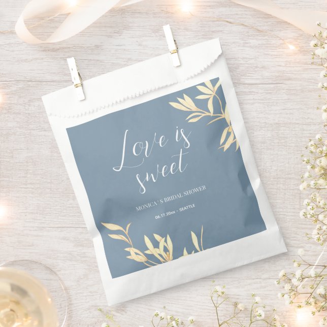 Bolsa De Papel Sinfonía floral eterna amor dulce (Cortado)