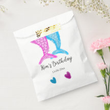 sirena acuarela rosa azul cumpleaños agregar nombr
