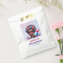 Sirena afroamericana 5° cumpleaños