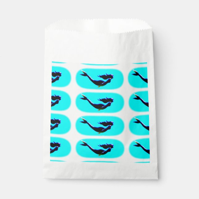 Bolsa De Papel sirenas submarinas (Anverso)