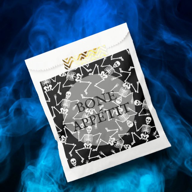 Bolsa De Papel Skeletons Halloween (Subido por el creador)