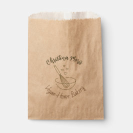 Bolsa De Papel Small Vegan Home Bakery