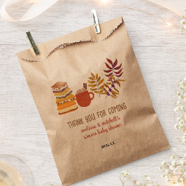 Bolsa De Papel S'more Baby Shower campfire fall deja gracias