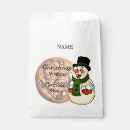 Bolsa De Papel Snowman Cookie Sleeve