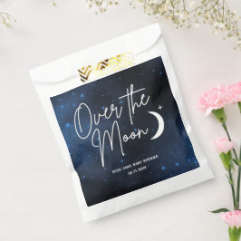 Bolsa De Papel Sobre el Baby Shower Celestial Moon