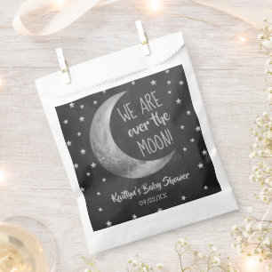 Bolsa De Papel Sobre la luna BABY SHOWER