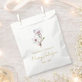 Bolsa De Papel Sobre Simple de Semillas de Magnolia Funeral 