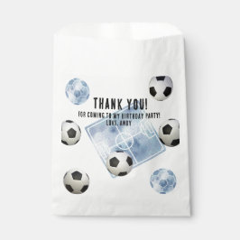 Bolsa De Papel Soccer First Year Down Birthday Party