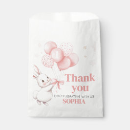 Bolsa De Papel Some Bunny Balloon Birthday Party Square