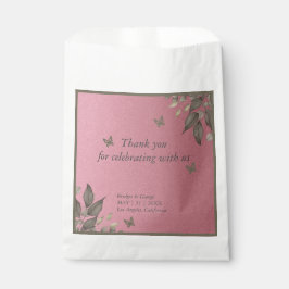 Bolsa De Papel soñador vintage boho moda boda gracias