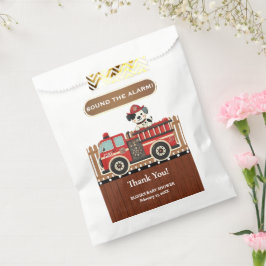 Bolsa De Papel ¡Sonar la alarma! Baby Shower moderno para camione