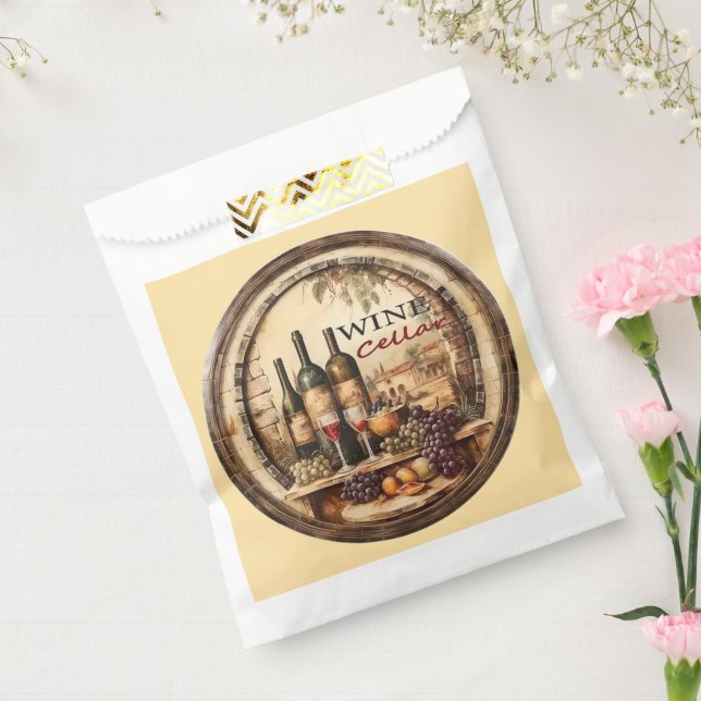 Bolsa De Papel Sótano de vino (Sellado)