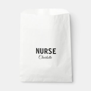 Bolsa De Papel Soy enfermera experta médica agregue su nombre tex