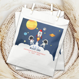 Bolsa De Papel Space Astronaut Birthday Boy