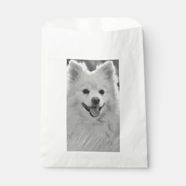 Bolsa De Papel Spitz japonés (Anverso)