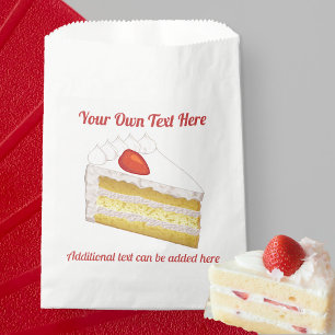 Bolsa De Papel Sponge Cake - personalizado de Tres Leches