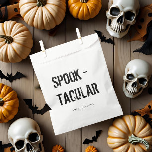 Bolsa De Papel Spooktacular Feliz Halloween