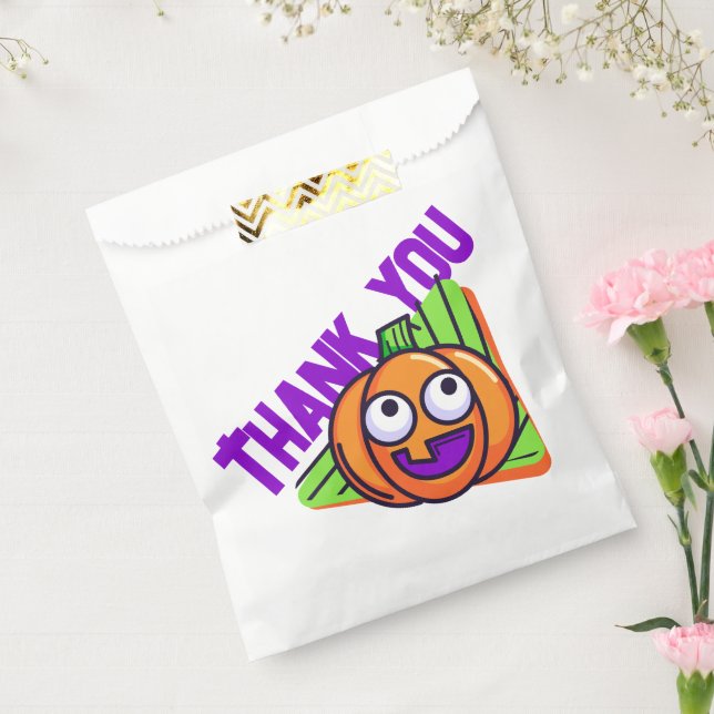 Bolsa De Papel Spooktacular Pumpkin Thank You Gift Bags (Sellado)