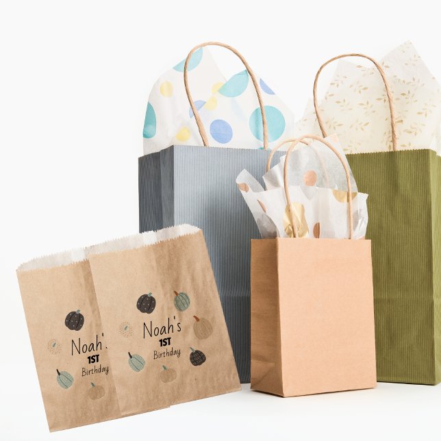 Bolsa De Papel Spooky One | Primer cumpleaños de Halloween | Cala (Subido por el creador)