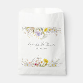 Bolsa De Papel Spring Blossom Wedding Favor Bags