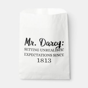 Bolsa De Papel Sr. Darcy: Expectativas poco realistas desde 1813