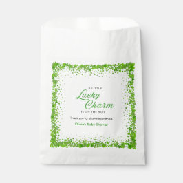 Bolsa De Papel St Patrick's Day A Little Lucky Charm Baby Shower 