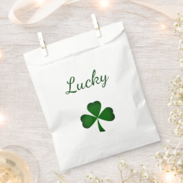 Bolsa De Papel St. Patrick's Day Fiesta Lucky Green Shamrock