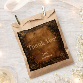 Bolsa De Papel Steampunk Noir Affair Boda